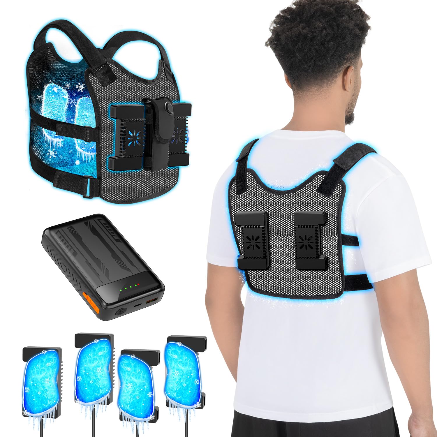 Amazon | [KLIFE] ペルチェ ベスト【2025業界独創&4つ冷却